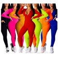 Two piece clothing hoodie tracksuit jogging suit women